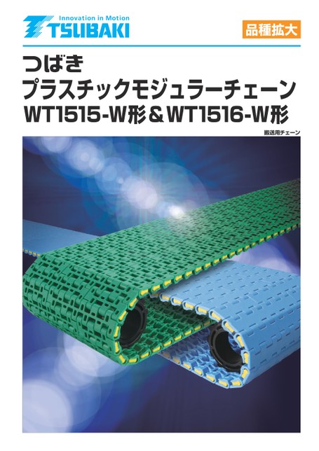 塑料模块链条WT151 5-W 型和 WT151 6-W 型
