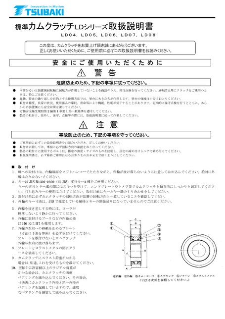 LD系列凸轮离合器