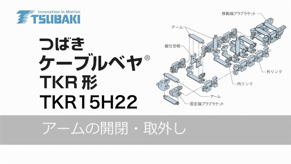 手臂的开闭、拆卸