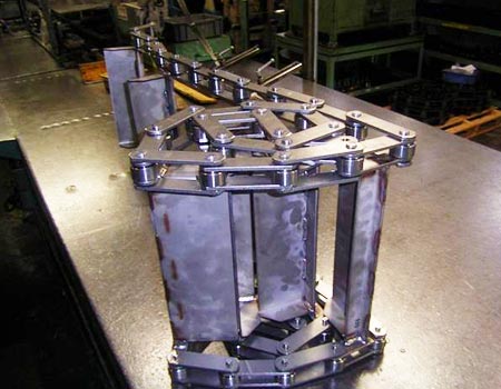 刮板/翼板运送链