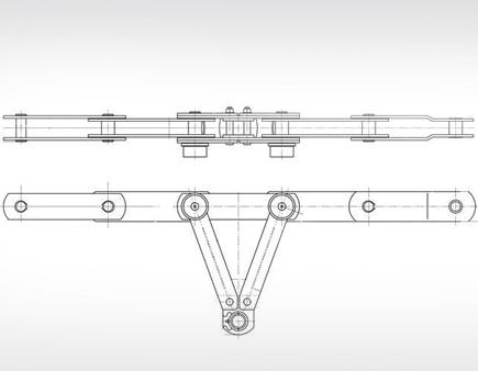 立体停车场用链条