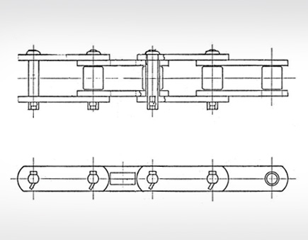 沥青整理机用链条
