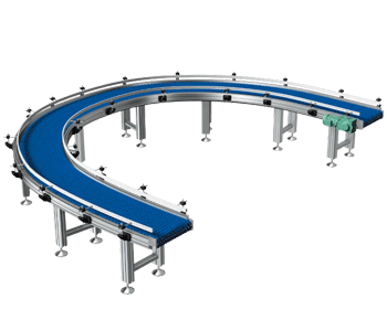 180度曲线布局示例