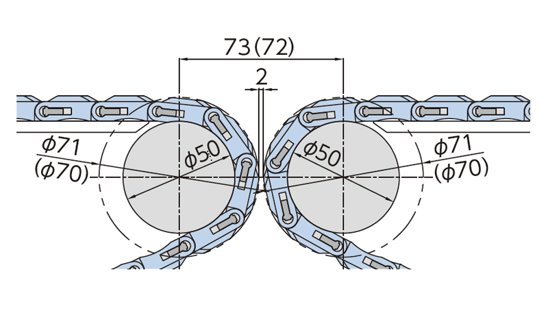 突合せレイアウト