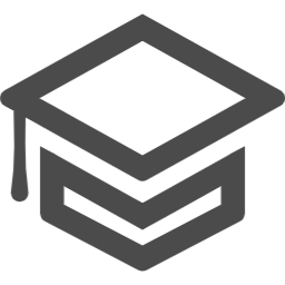 大学帽图标