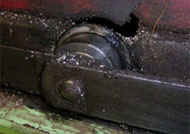 用于接收和供应传送带